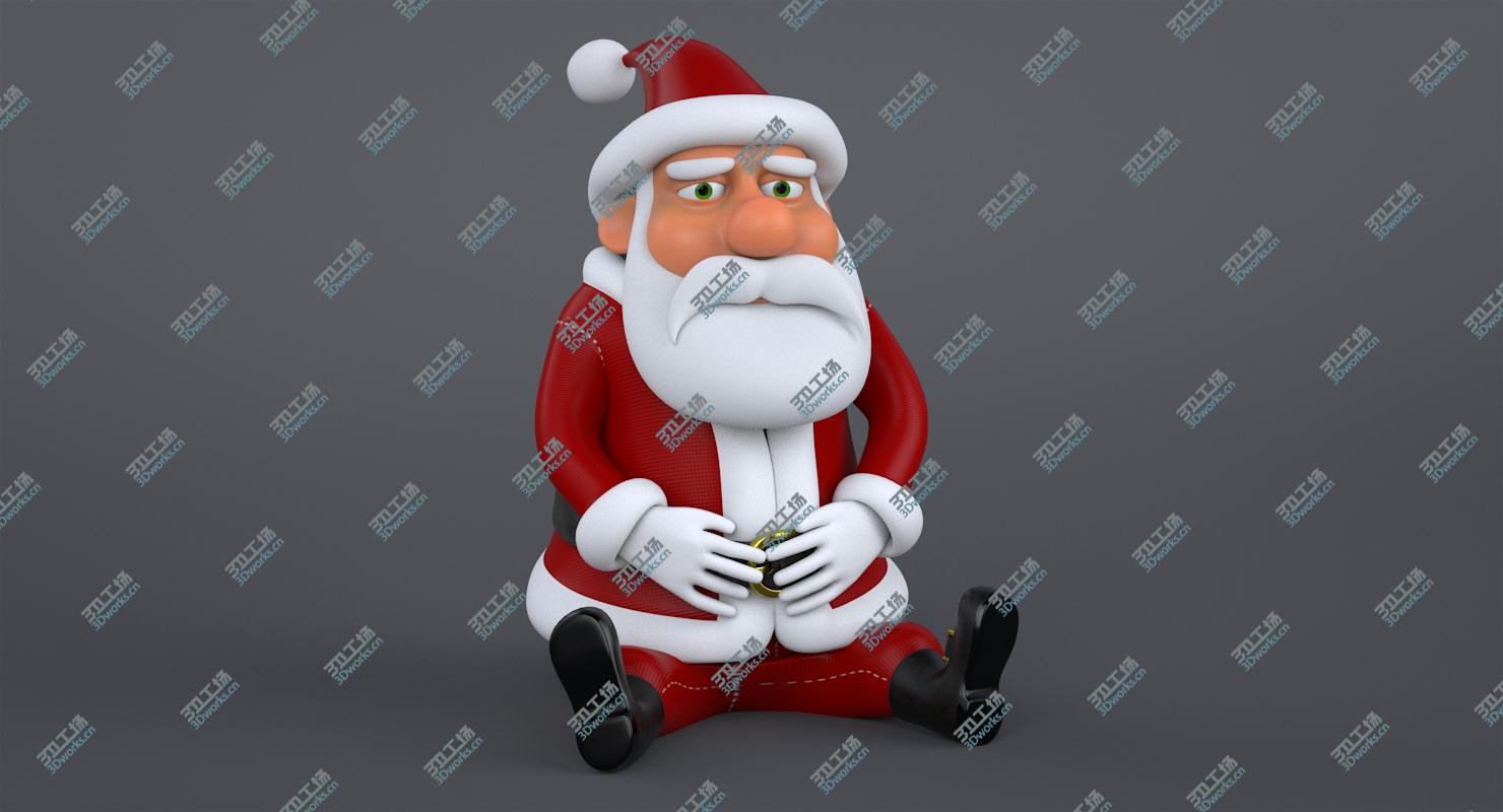 images/goods_img/20210319/3D Rigged Cartoon Santa Claus model/5.jpg